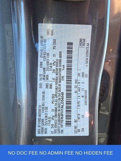 2022 Ford Ranger XL