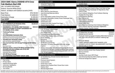 2024 GMC Sierra 2500 HD AT4