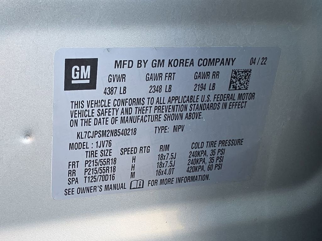 2022 Chevrolet Trax LT