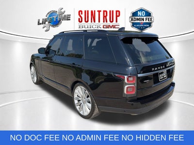 2020 Land Rover Range Rover HSE