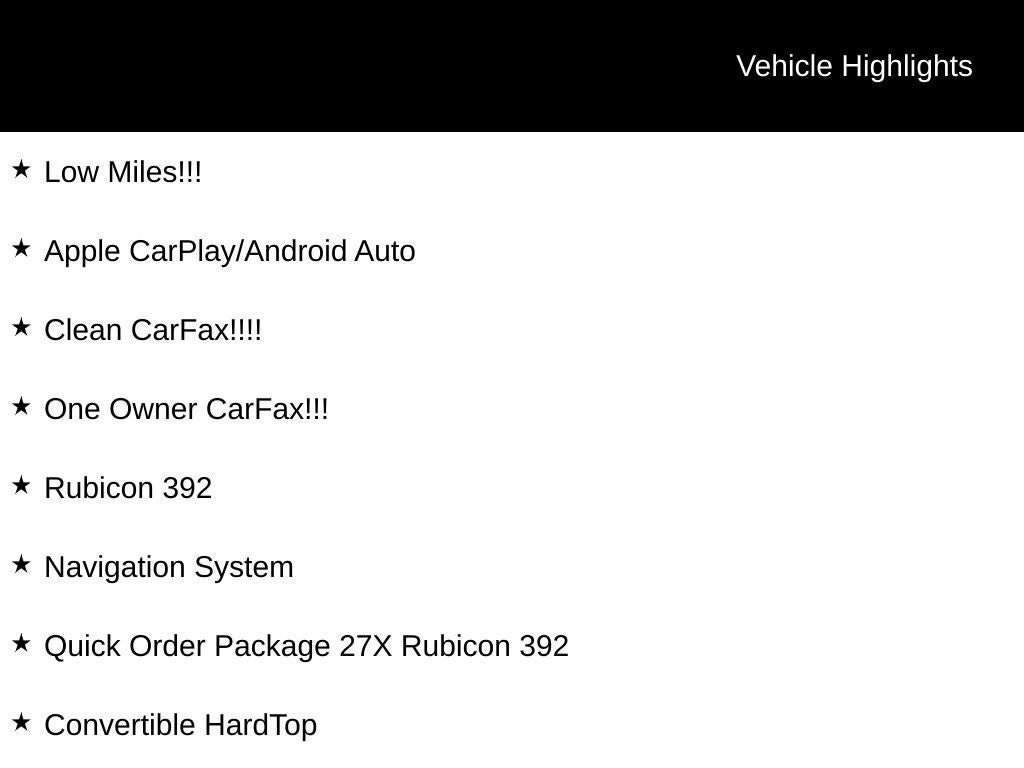 2023 Jeep Wrangler Rubicon 392