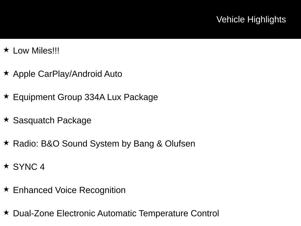 2022 Ford Bronco Badlands