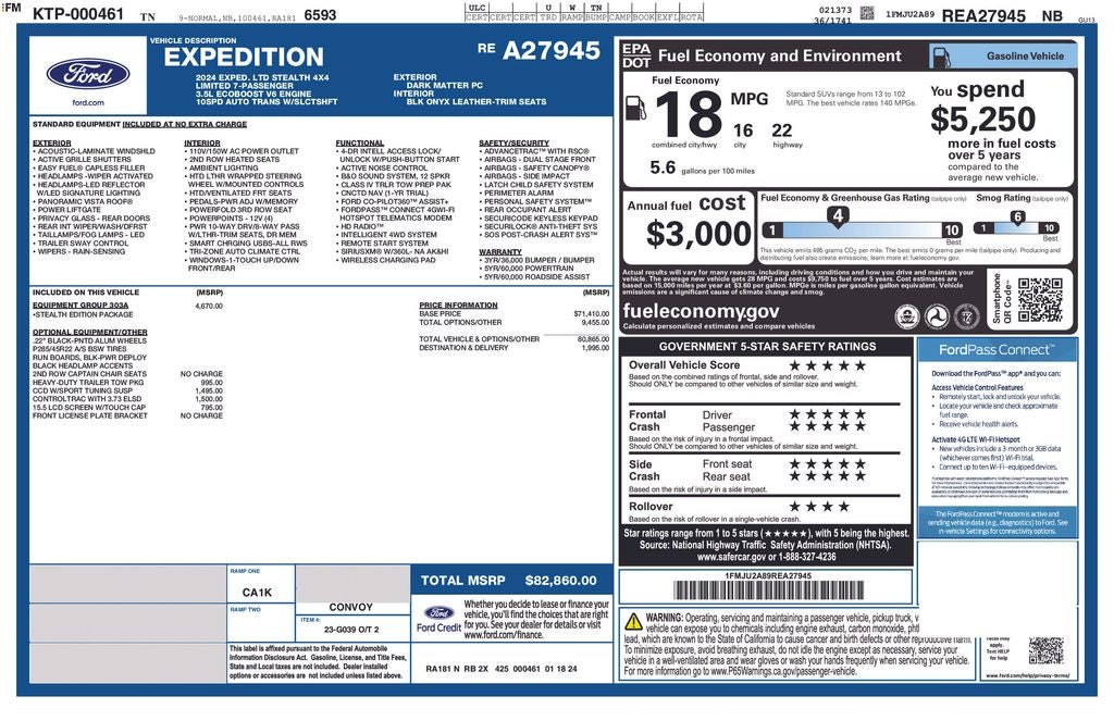 2024 Ford Expedition Limited
