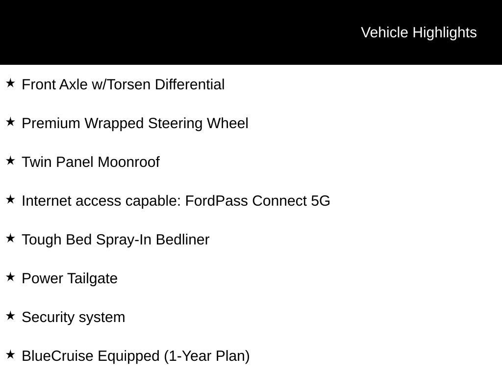 2025 Ford F-150 Tremor
