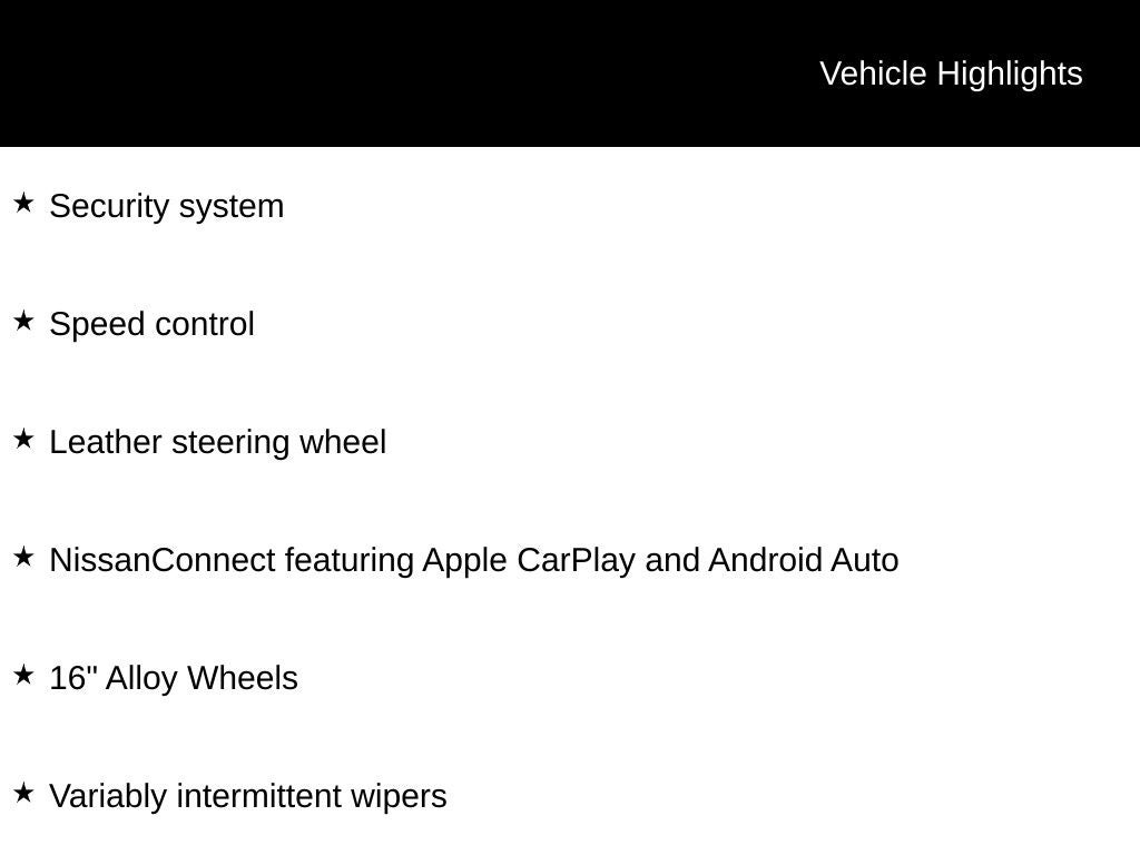 2024 Nissan Sentra SV