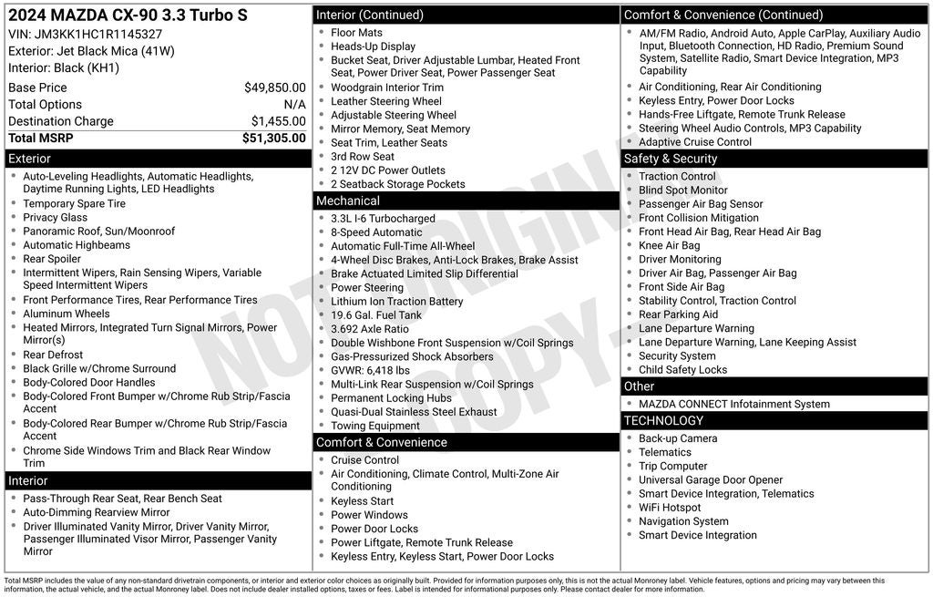 2024 Mazda Mazda CX-90 3.3 Turbo S