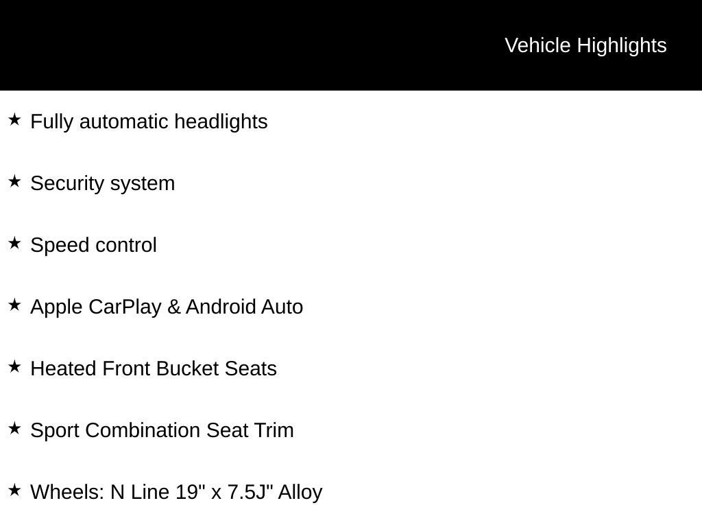 2022 Hyundai Tucson N Line