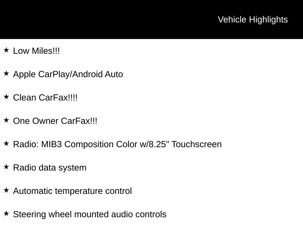 2024 Volkswagen Golf GTI 2.0T S