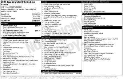 2021 Jeep Wrangler Unlimited Sahara 4xe