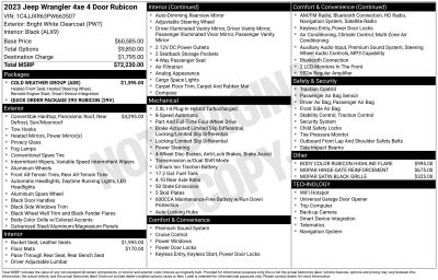 2023 Jeep Wrangler Rubicon 4xe