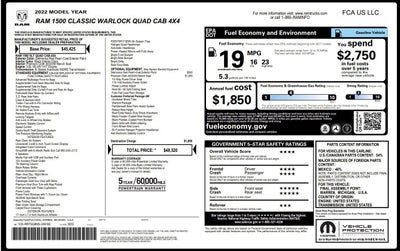 2022 RAM 1500 Classic Warlock
