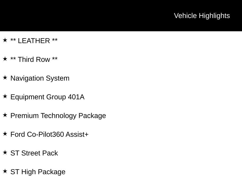 2022 Ford Explorer ST