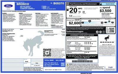 2025 Ford Bronco Base