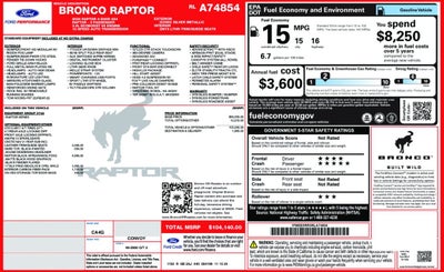 2024 Ford Bronco Raptor