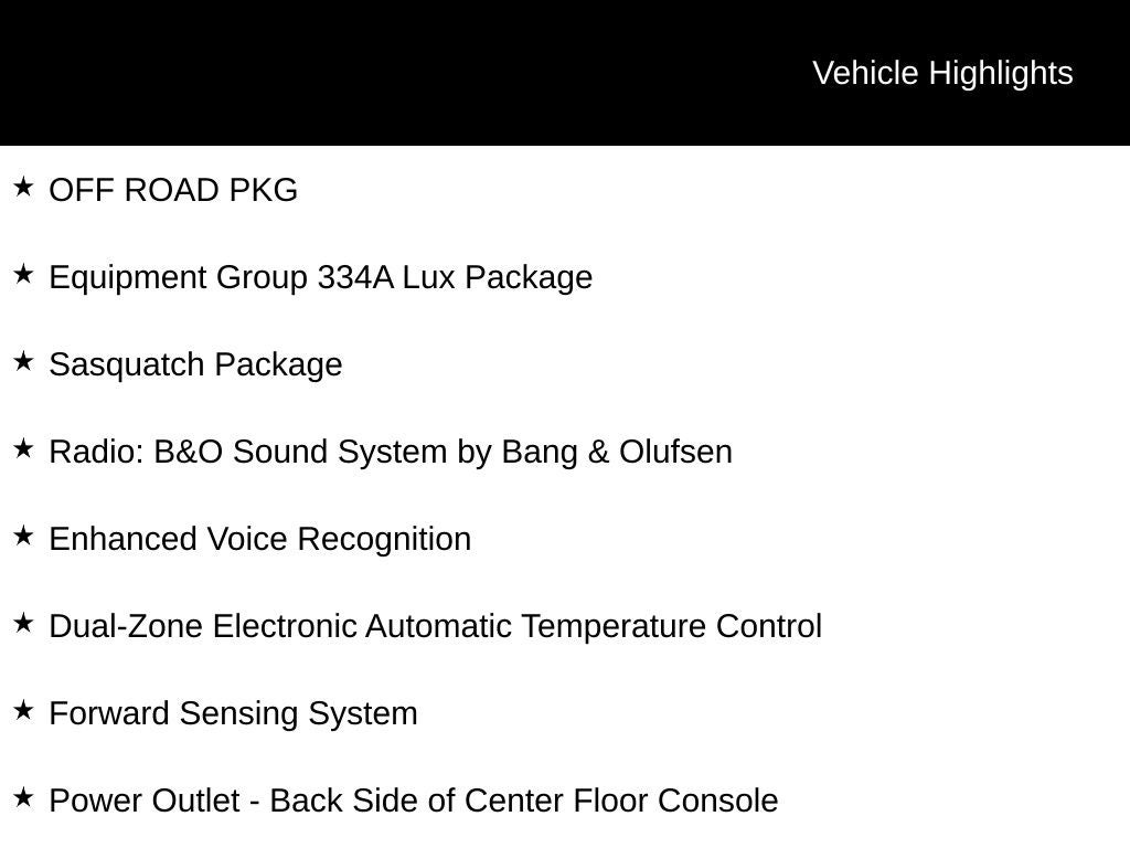 2021 Ford Bronco Badlands