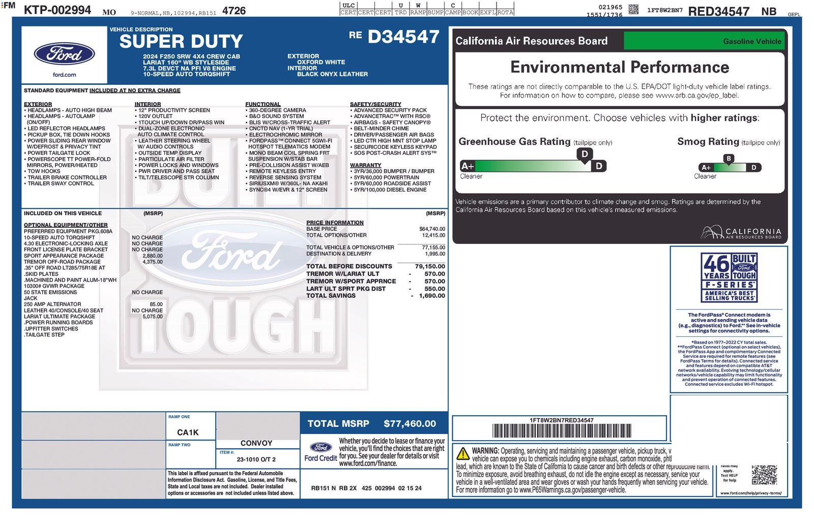 2024 Ford F-250SD Lariat