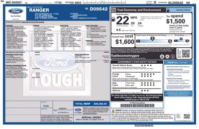 2022 Ford Ranger XLT 4WD