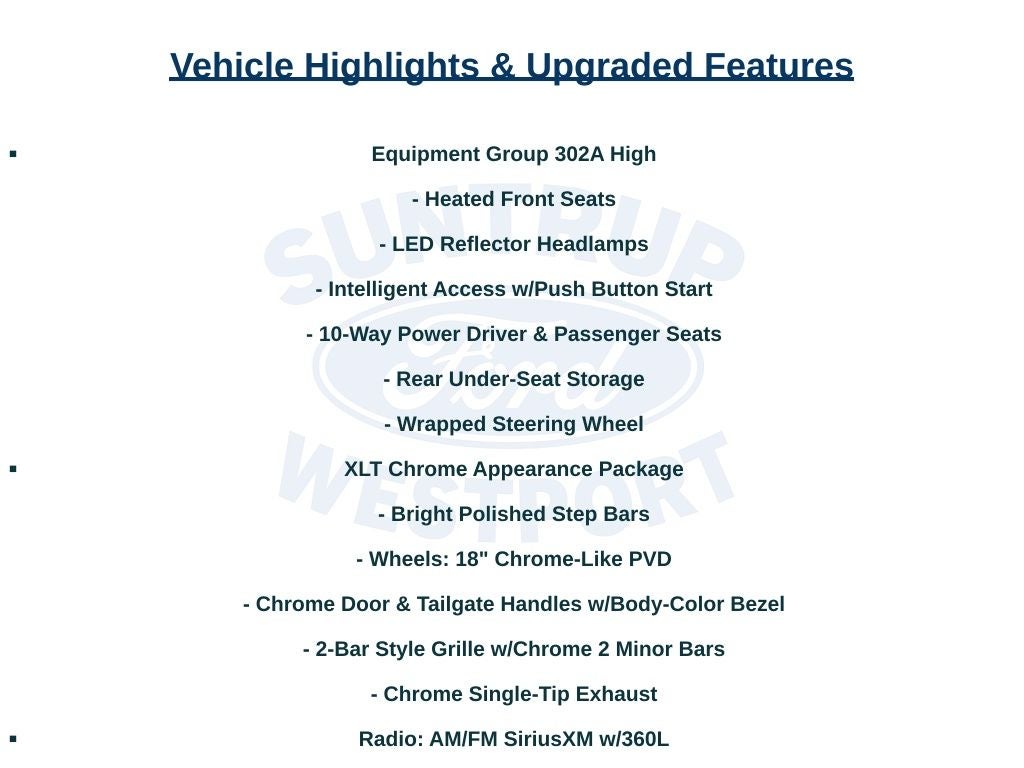 2023 Ford F-150 XLT 4X4 SUPERCREW