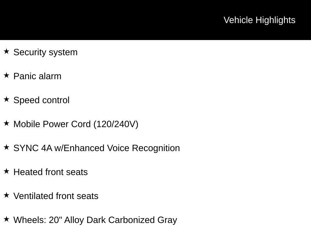 2023 Ford F-150 Lightning Lariat