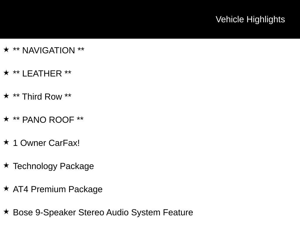 2024 GMC Yukon XL AT4