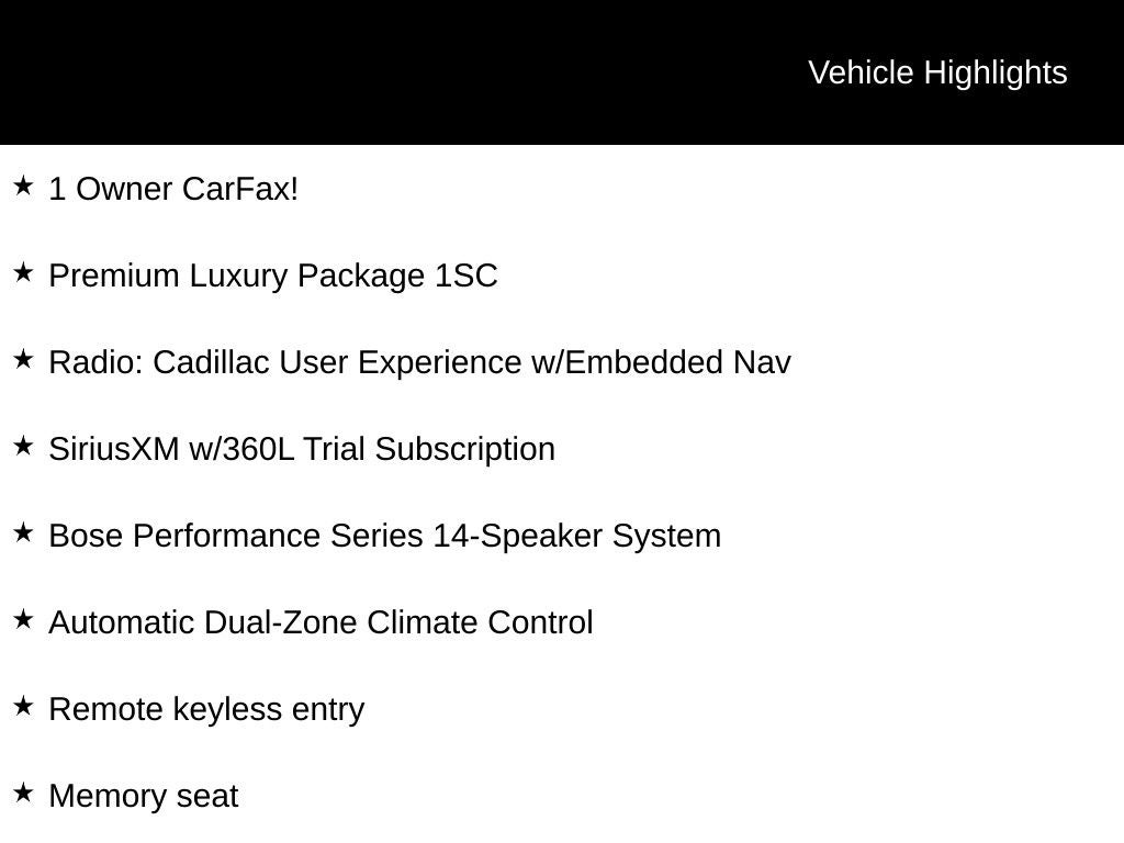 2025 Cadillac XT5 Premium Luxury