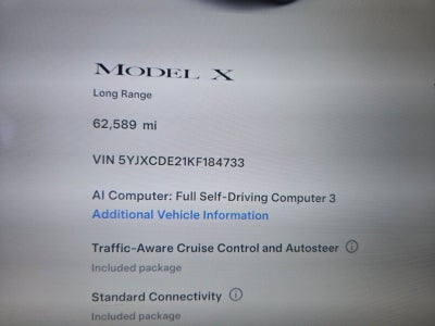 2019 Tesla Model X Long Range