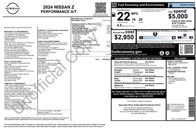 2024 Nissan Z Performance