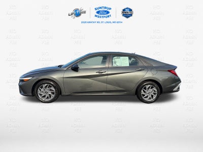 2026 Hyundai Elantra Hybrid Blue