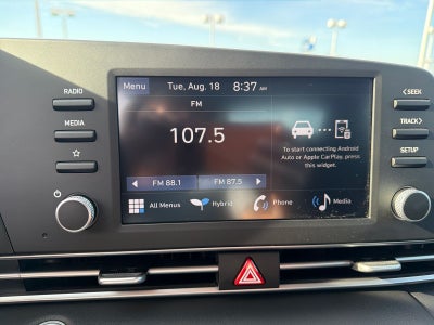 2026 Hyundai Elantra Hybrid Blue