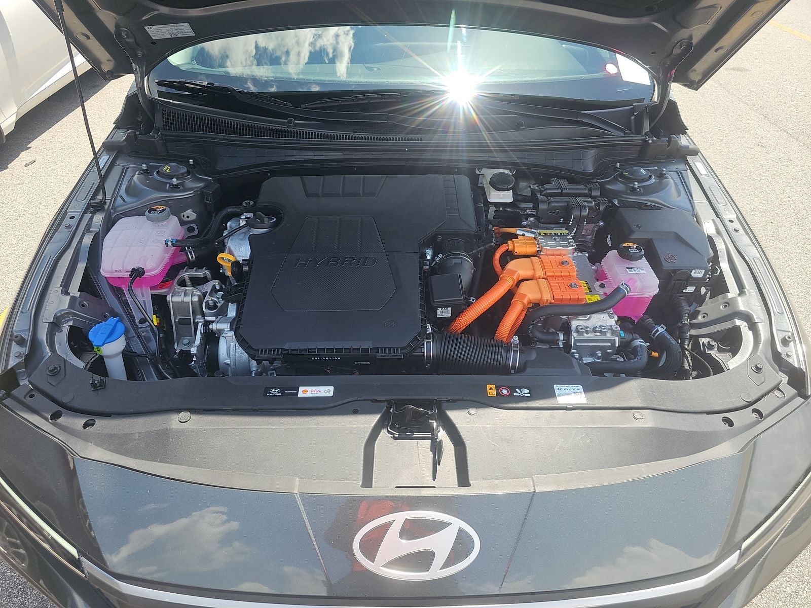 2026 Hyundai Elantra Hybrid Blue