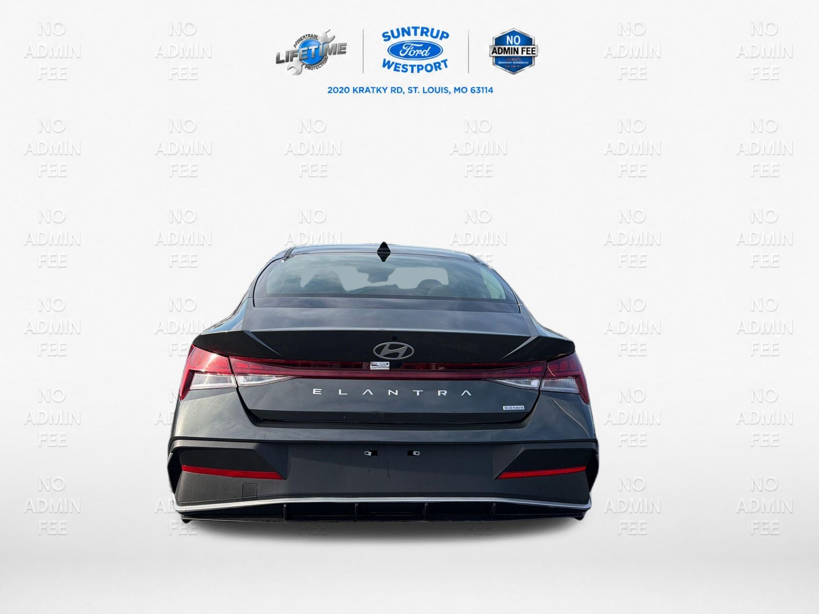 2026 Hyundai Elantra Hybrid Blue