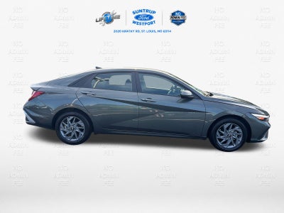 2026 Hyundai Elantra Hybrid Blue