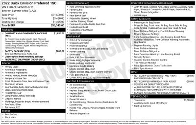 2022 Buick Envision Preferred